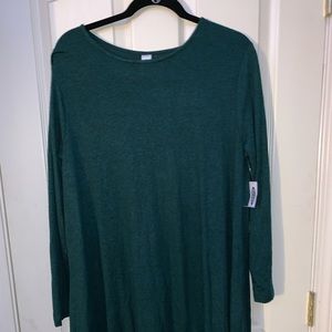 Xtra large long sleeve t-shirt dress